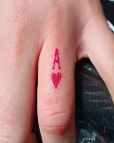 Ace of Hearts Tattoo