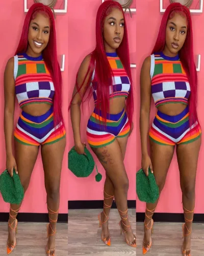 Colored Freaknik Outfit