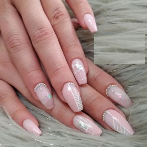 Cute Baby Pink Nails Designs