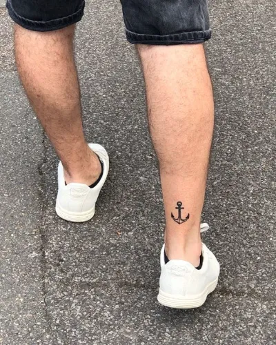 Small Ankle Tattoo For Men