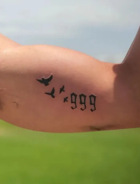 Bicep 999 Tattoo