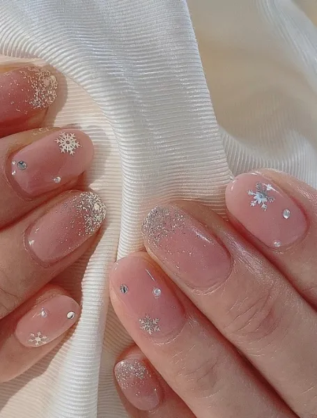 Cute French Tip Gel Nails