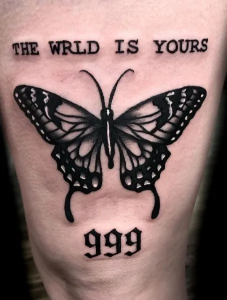 999 Blackwork Tattoo