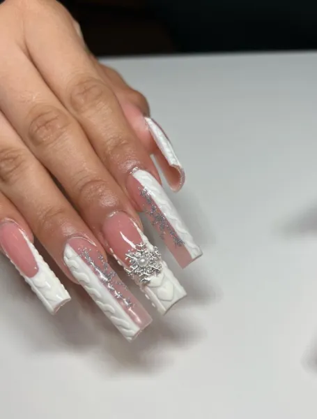 White French Tip Nails