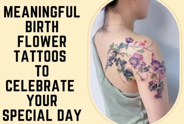 birth flower tattoos