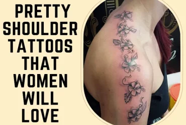 cute shoulder tattoos for women