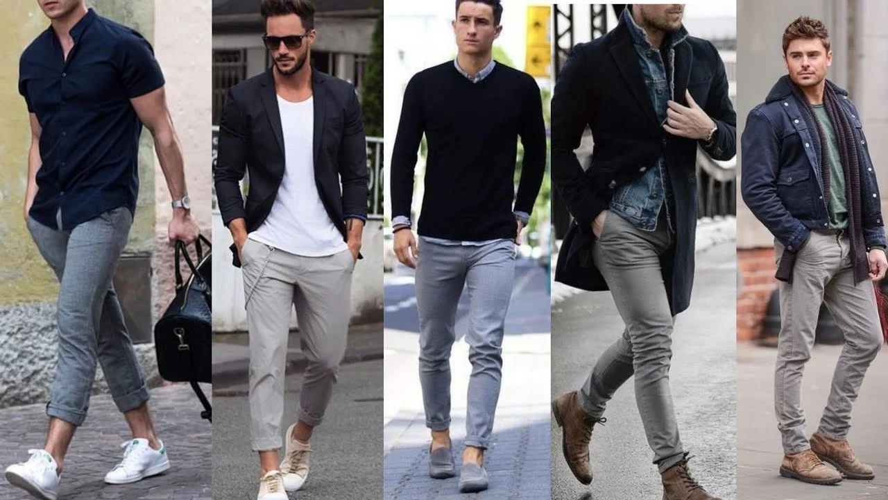 Outfit Ideas For Men What To Wear With Grey Pants  Outfit Ideas HQ