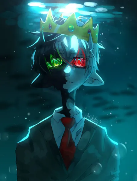 Ranboo With Crown Fanart