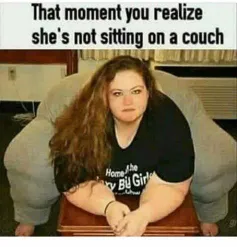 shes not sitting girl on couch meme