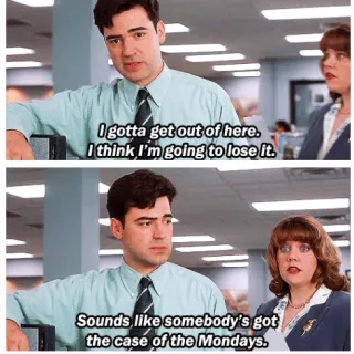 im going to lose it friday office space meme