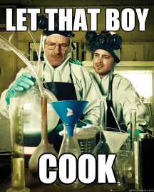 that boy cook let him cook meme