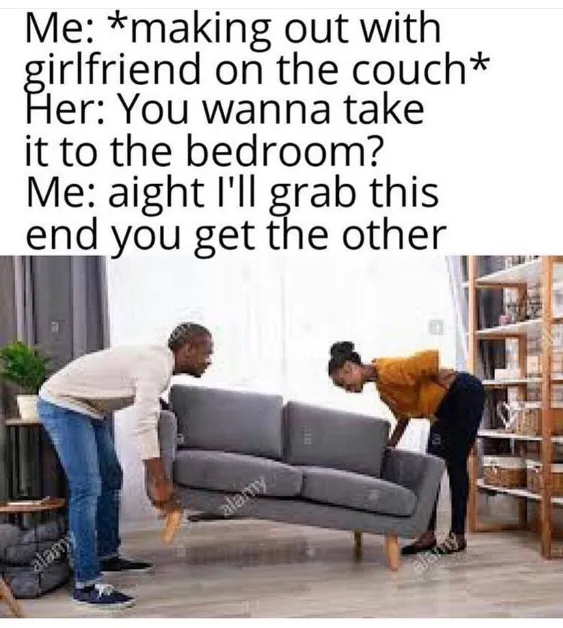 woman on couch meme