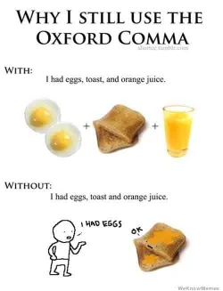 funny oxford comma memes