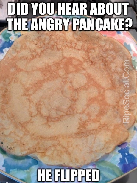 angry pancake face meme