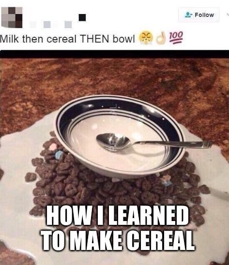 funny cereal memes