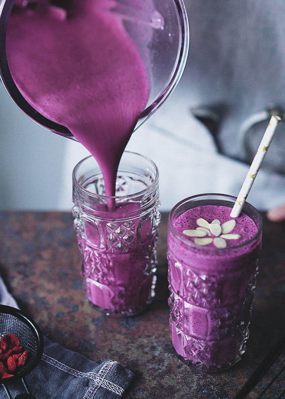 purple smoothie GIF