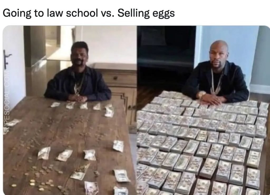selling eggs meme