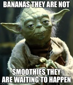 smoothie banana meme