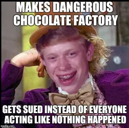 willy wonka chocolate factory meme