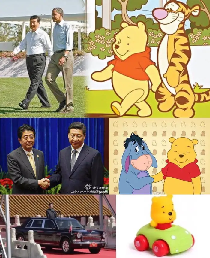 Xi China Winnie Pooh Image