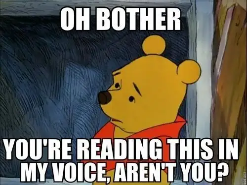 read in the voice of winnie the pooh