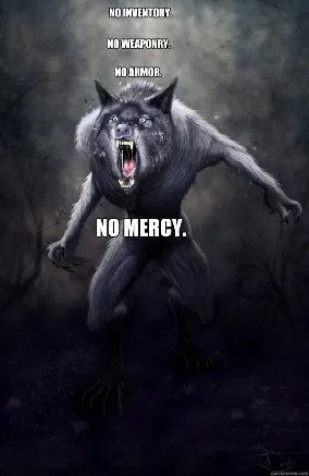 screaming werewolf image