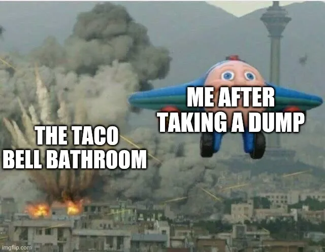 taco bell bathroom
