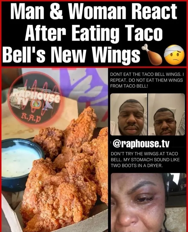 taco bell wings meme