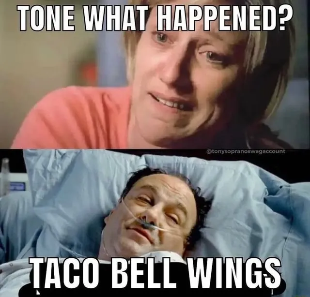 taco wings meme