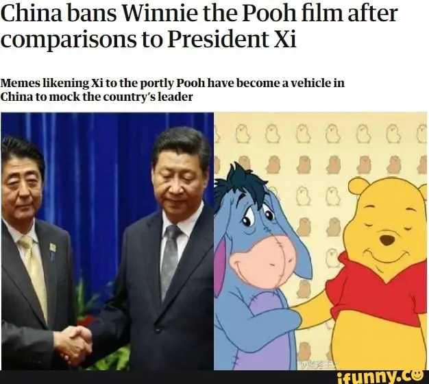 winnie pooh china meme