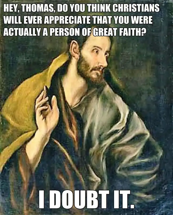 Doubtful Christian Meme