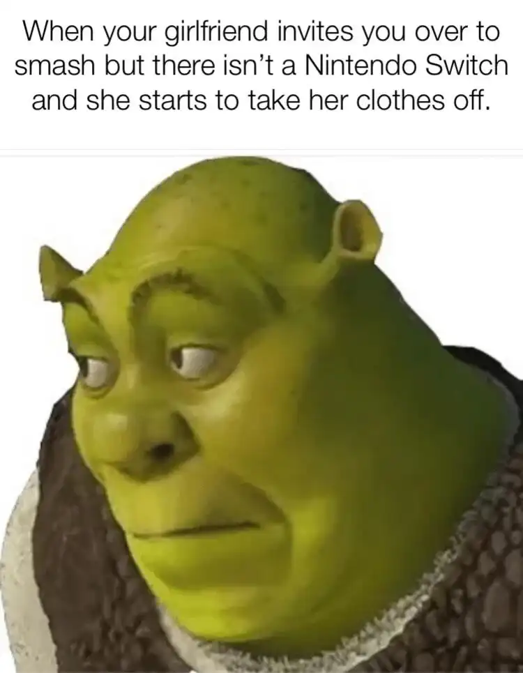 Shrek Doubting Meme