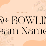 BOWLING TEAM NAMES