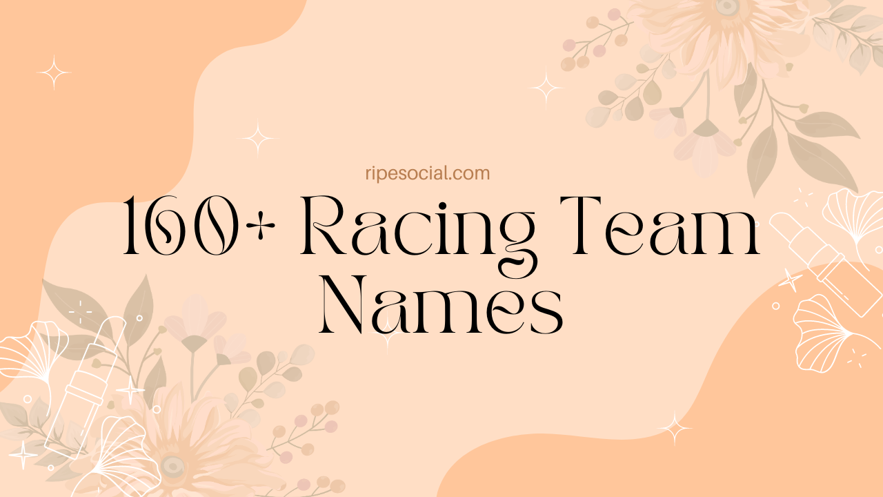 racing team names
